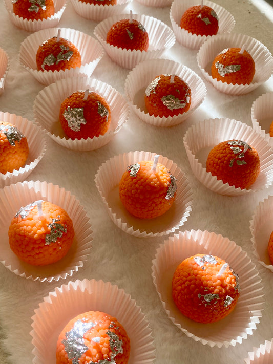 Motichoor (मोतीचूर) Ladoo Candles