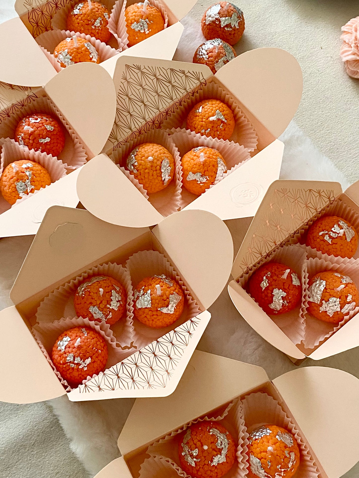 Motichoor (मोतीचूर) Ladoo Candles