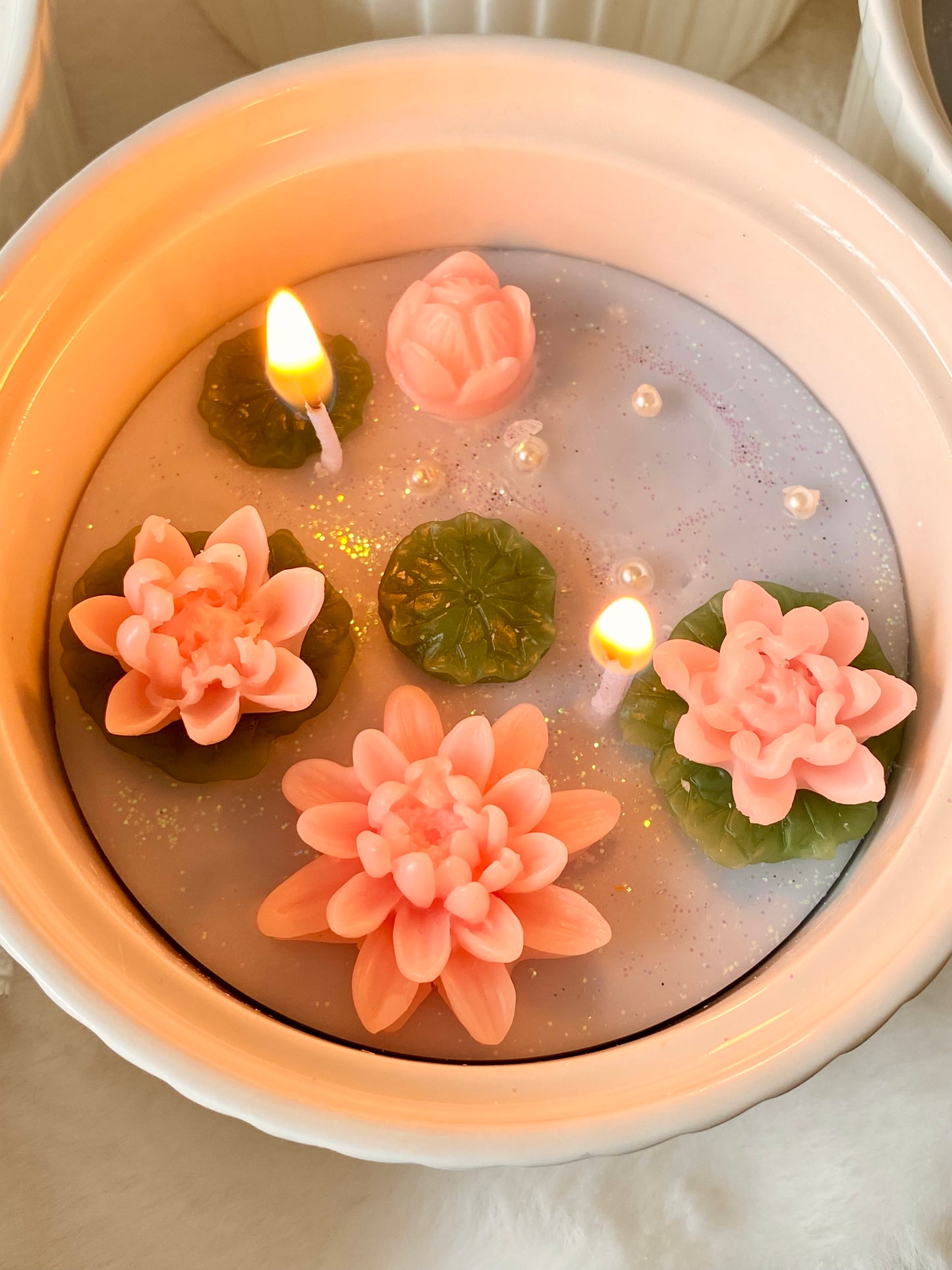 Lotus (कमल) Pond Candle